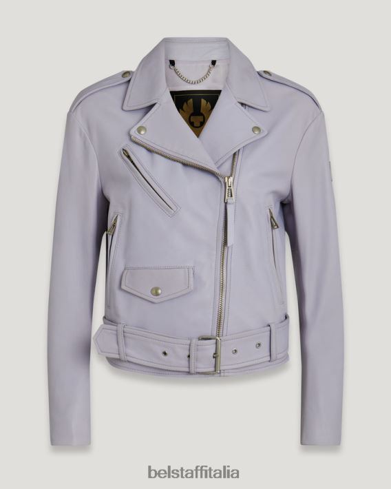vestiario Belstaff giacca rinnegata nappa opaca viola donne H2DD6J466