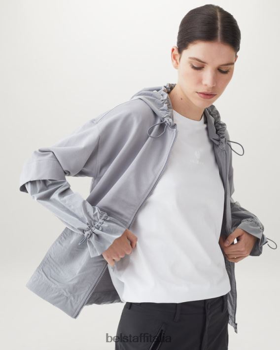 vestiario Belstaff Micro maglietta polvere di stelle jersey di cotone bianco donne H2DD6J502