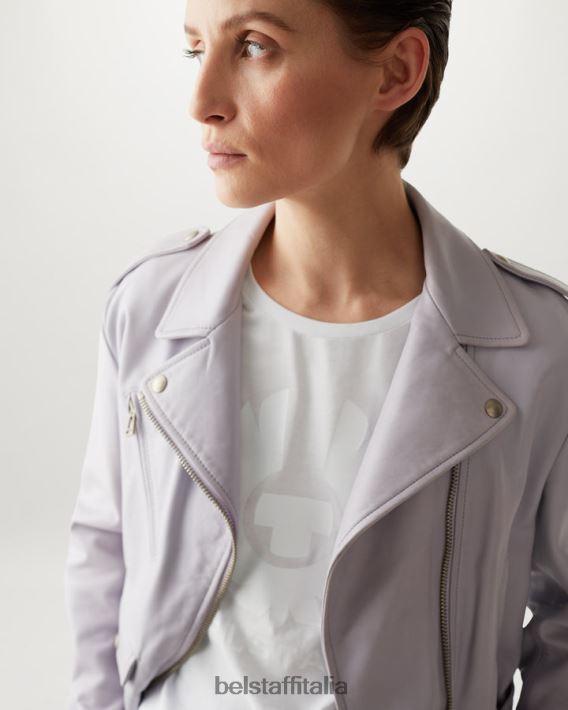 vestiario Belstaff T-shirt con stampa lucida Moon Phoenix jersey di cotone bianco donne H2DD6J505