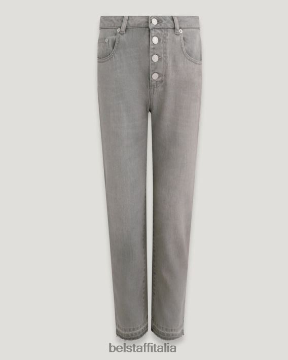 vestiario Belstaff jeans celesti denim lavato grigio argento donne H2DD6J521