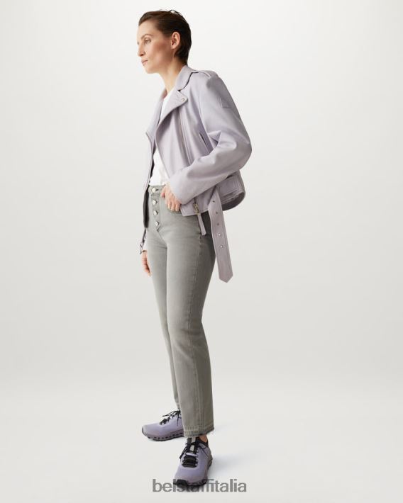 vestiario Belstaff jeans celesti denim lavato grigio argento donne H2DD6J521