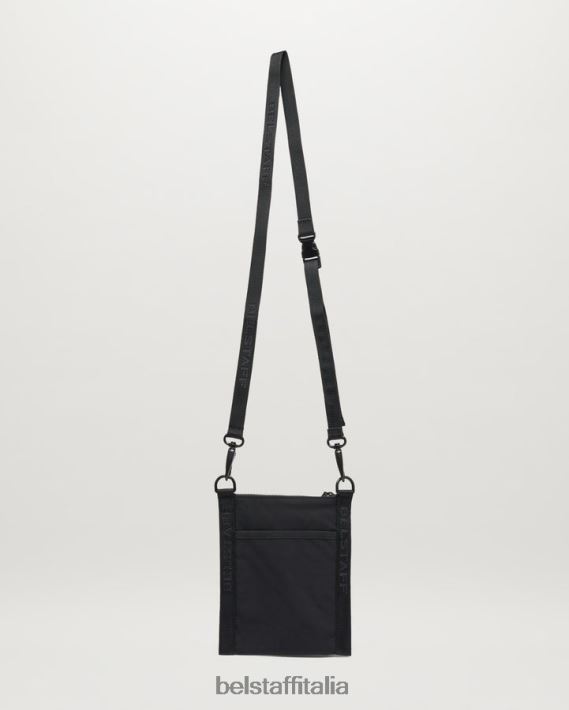 accessorio Belstaff borsa a tracolla guscio di memoria nero uomini H2DD6J367