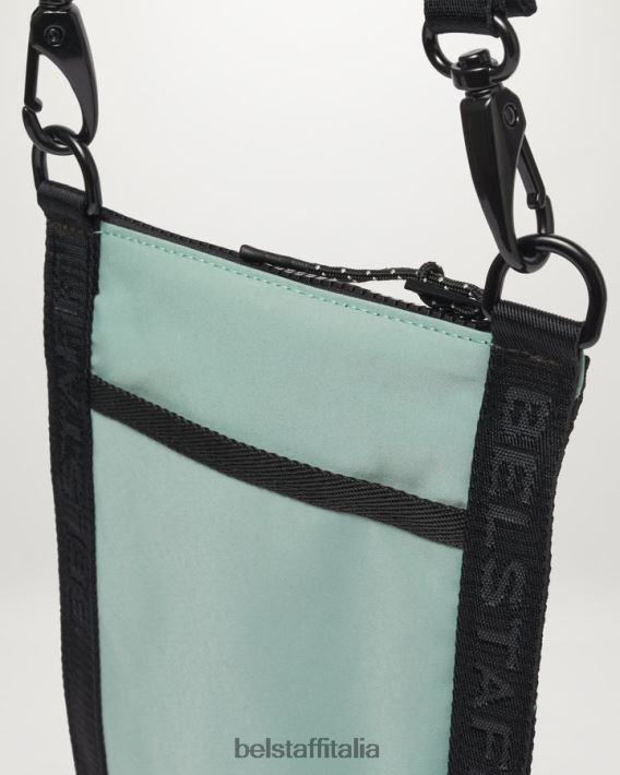 accessorio Belstaff borsa a tracolla guscio di memoria verde acciaio uomini H2DD6J362