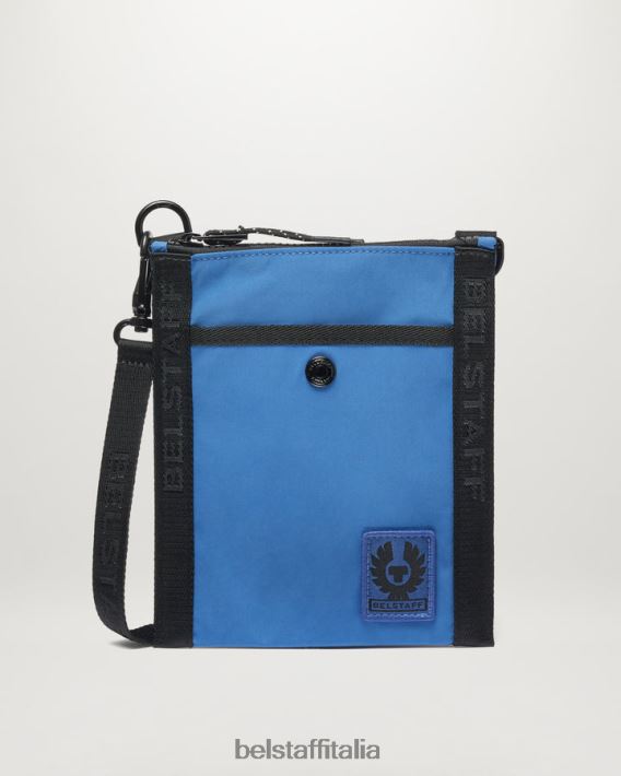 accessorio Belstaff borsa a tracolla shell di memoria in avanti blu uomini H2DD6J365