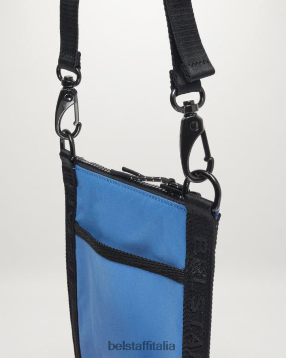 accessorio Belstaff borsa a tracolla shell di memoria in avanti blu uomini H2DD6J365