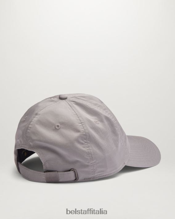 accessorio Belstaff Cappellino con logo fenice conchiglia scintillante argento antico uomini H2DD6J389