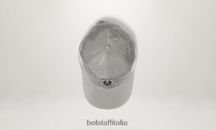 accessorio Belstaff Cappellino con logo fenice conchiglia scintillante argento antico uomini H2DD6J389