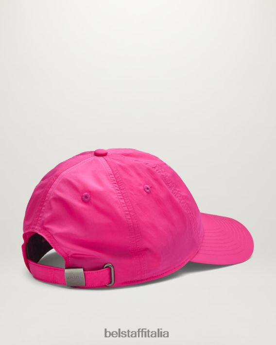 accessorio Belstaff Cappellino con logo fenice conchiglia scintillante rosa fucsia uomini H2DD6J394