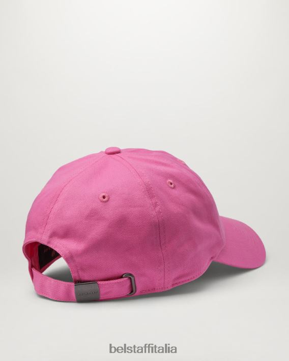 accessorio Belstaff Cappellino con logo fenice cotone rosa quarzo uomini H2DD6J397