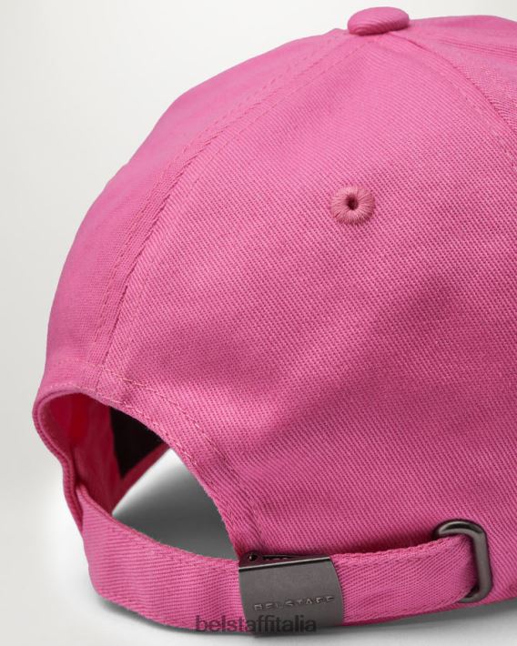 accessorio Belstaff Cappellino con logo fenice cotone rosa quarzo uomini H2DD6J397