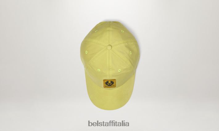 accessorio Belstaff Cappellino con logo fenice guscio di memoria giallo lime uomini H2DD6J393