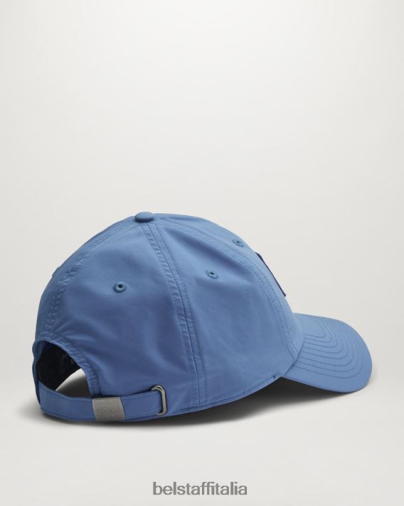 accessorio Belstaff Cappellino con logo fenice shell di memoria in avanti blu uomini H2DD6J388