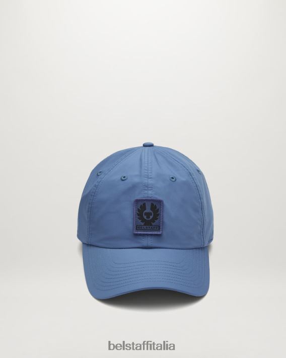 accessorio Belstaff Cappellino con logo fenice shell di memoria in avanti blu uomini H2DD6J388