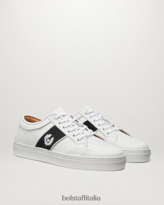 scarpa Belstaff Scarpe da ginnastica basse Phoenix bianco uomini H2DD6J354