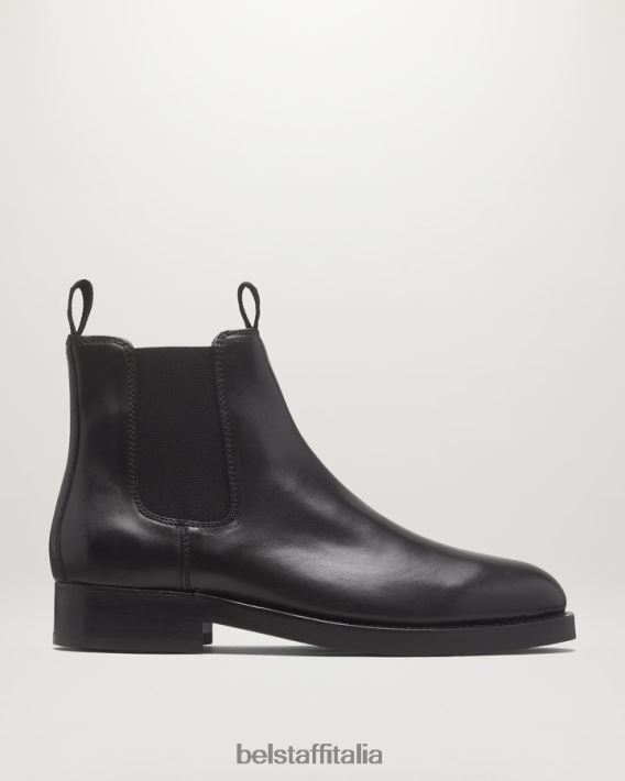 scarpa Belstaff stivali chelsea lunghi nero uomini H2DD6J348