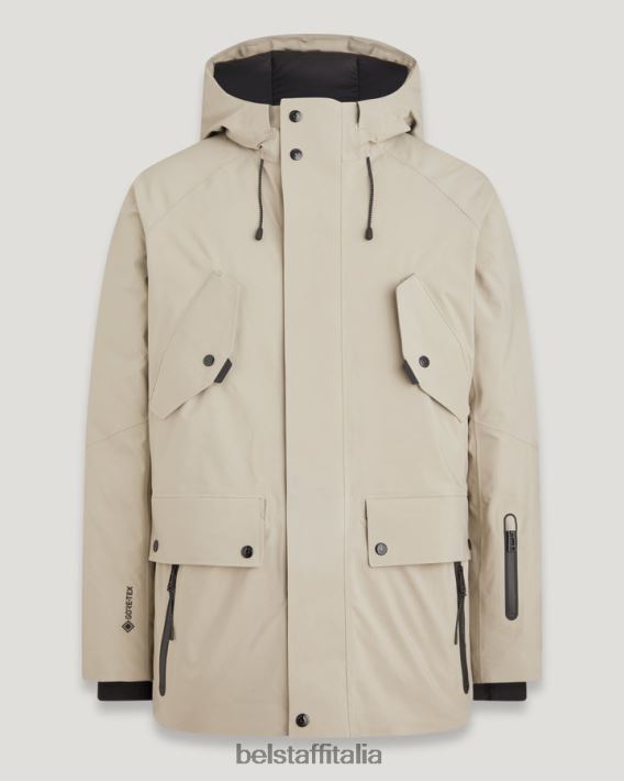 vestiario Belstaff parka da altitudine tex sabbia scura uomini H2DD6J123