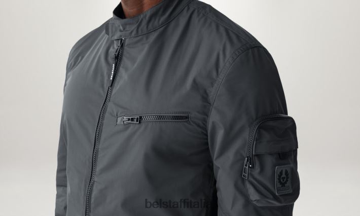 vestiario Belstaff giacca a fascio ferro con guscio di memoria uomini H2DD6J64
