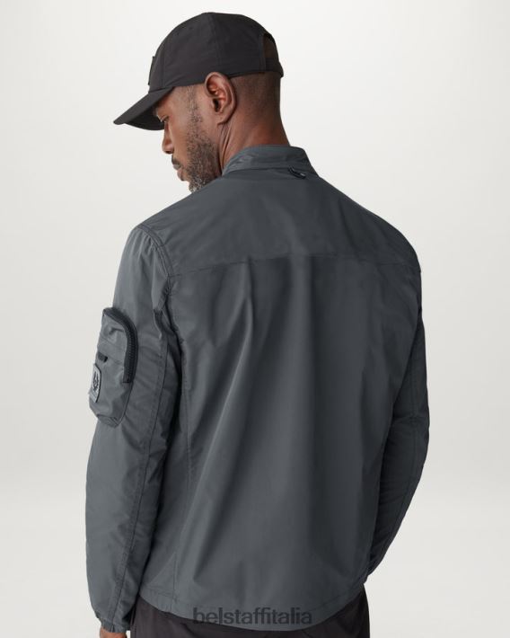 vestiario Belstaff giacca a fascio ferro con guscio di memoria uomini H2DD6J64