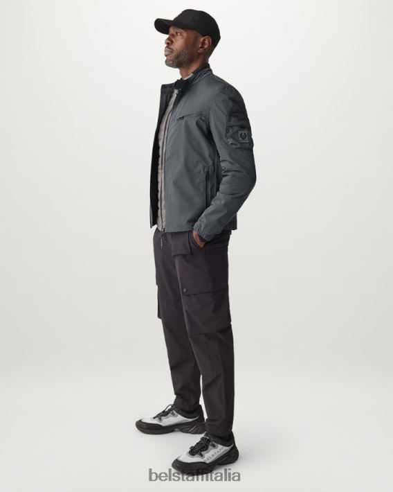 vestiario Belstaff giacca a fascio ferro con guscio di memoria uomini H2DD6J64