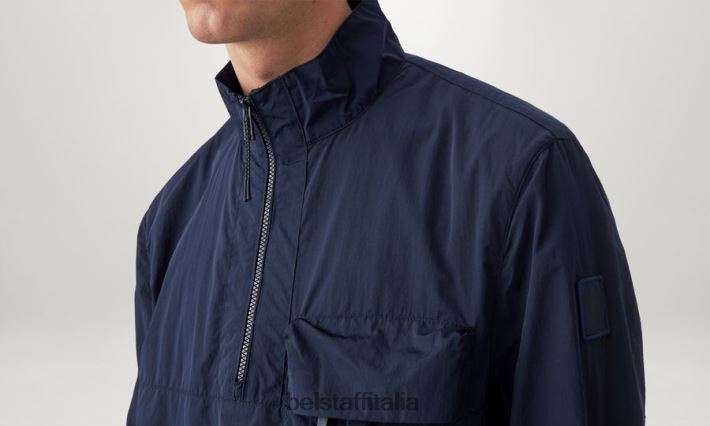 vestiario Belstaff giacca da rampa inchiostro scuro conchiglia brillante uomini H2DD6J80