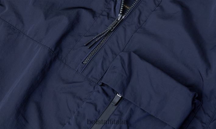 vestiario Belstaff giacca da rampa inchiostro scuro conchiglia brillante uomini H2DD6J80