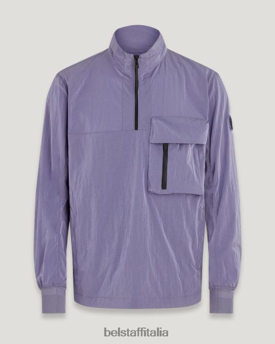 vestiario Belstaff giacca da rampa viola conchiglia brillante uomini H2DD6J74