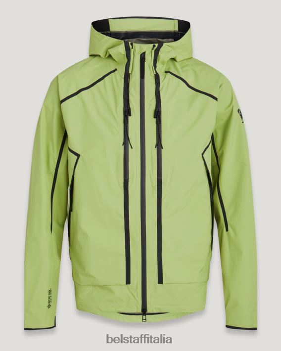 vestiario Belstaff giacca di equilibrio gore-tex infinium giallo lime uomini H2DD6J87