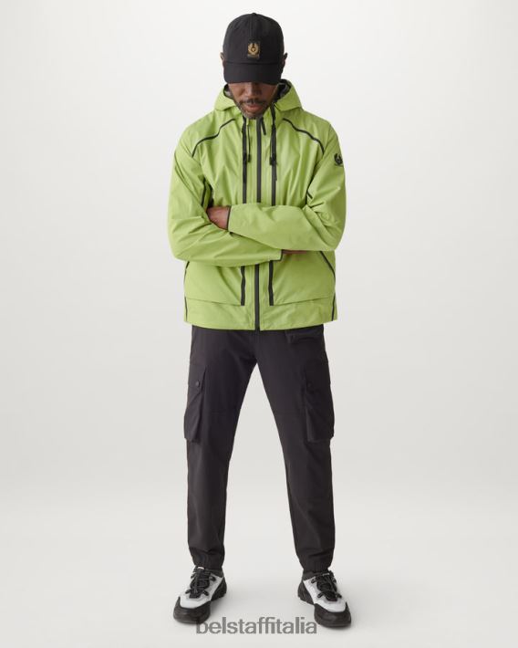 vestiario Belstaff giacca di equilibrio gore-tex infinium giallo lime uomini H2DD6J87