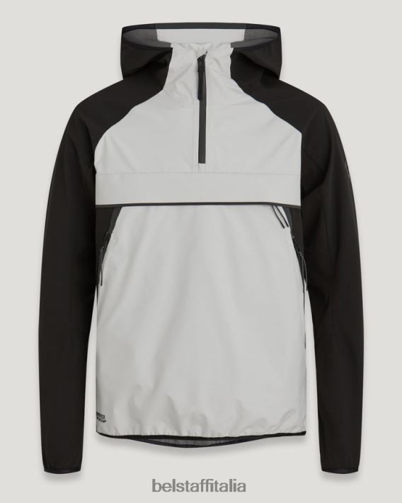 vestiario Belstaff giacca lato volo gore-tex infinium grigio perla uomini H2DD6J103
