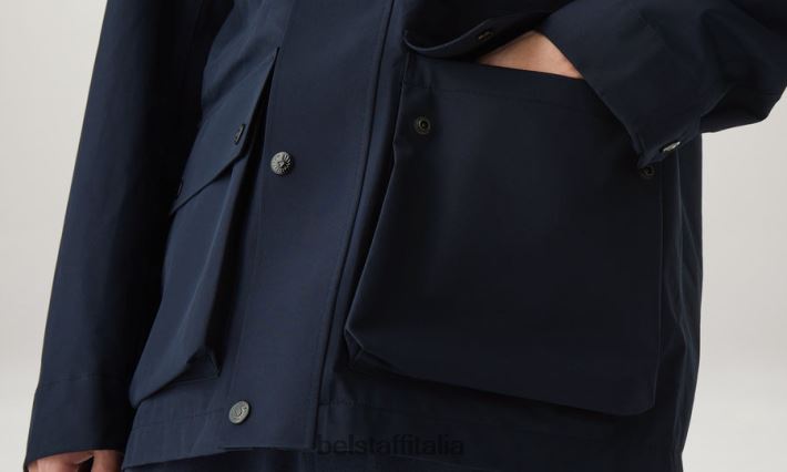 vestiario Belstaff giacca techmaster Inchiostro scuro gore-tex a tre strati uomini H2DD6J67