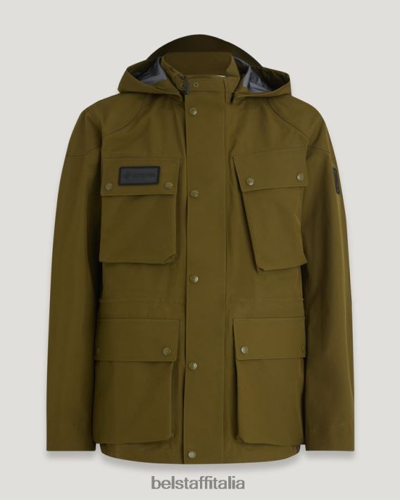 vestiario Belstaff giacca techmaster salvia in gore-tex a tre strati uomini H2DD6J89