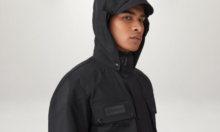 vestiario Belstaff giacca techmaster tre strati gore-tex nero uomini H2DD6J97