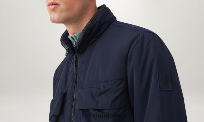 vestiario Belstaff giacca varia inchiostro scuro conchiglia brillante uomini H2DD6J66