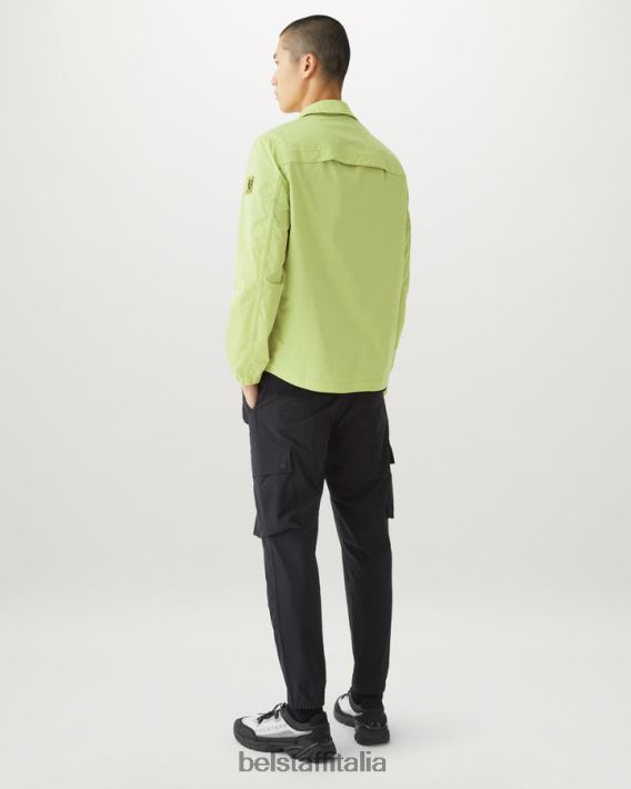 vestiario Belstaff sovracamicia da tavola guscio di memoria giallo lime uomini H2DD6J78