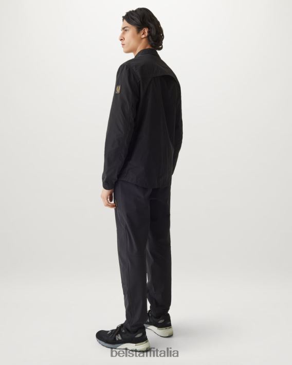 vestiario Belstaff sovracamicia da tavola guscio di memoria nero uomini H2DD6J72