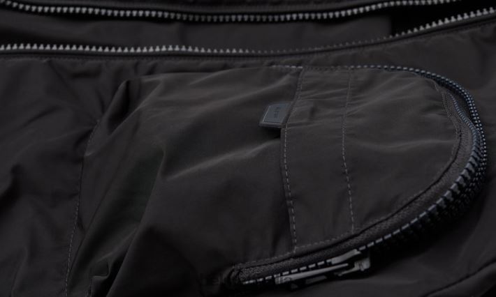 vestiario Belstaff sovracamicia da tavola guscio di memoria nero uomini H2DD6J72