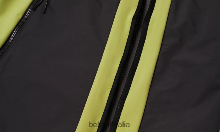 vestiario Belstaff gilet di rapporto guscio morbido giallo lime uomini H2DD6J110