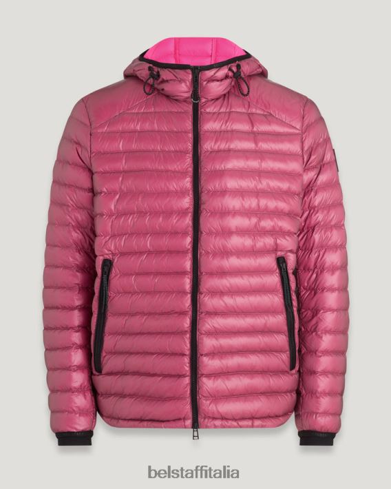 vestiario Belstaff giacca da velocità piumino ultraleggero rosa fluo uomini H2DD6J49
