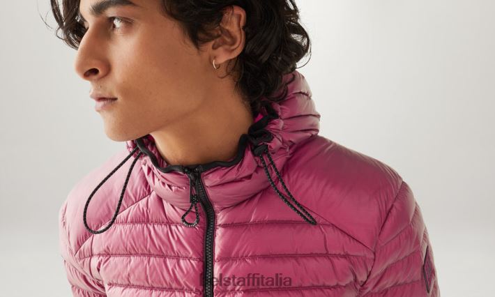 vestiario Belstaff giacca da velocità piumino ultraleggero rosa fluo uomini H2DD6J49