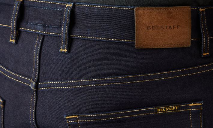 vestiario Belstaff jeans da moto in pioppo denim elasticizzato armalith indaco uomini H2DD6J450