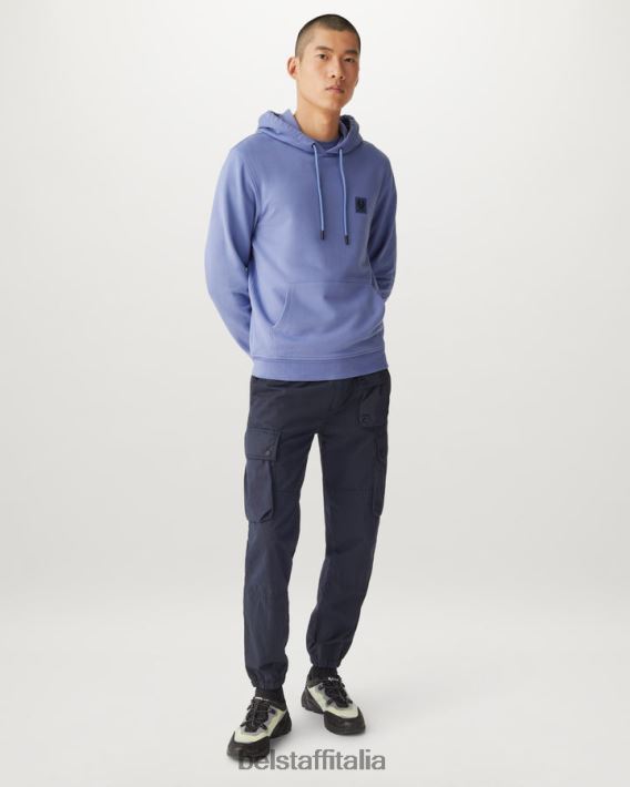 vestiario Belstaff felpa cotone felpato color malva uomini H2DD6J242