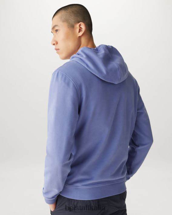 vestiario Belstaff felpa cotone felpato color malva uomini H2DD6J242