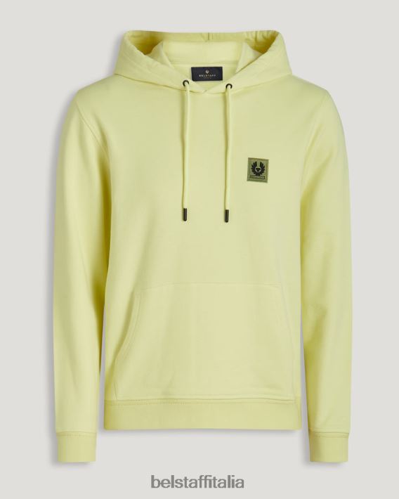 felpa di cotone giallo limone