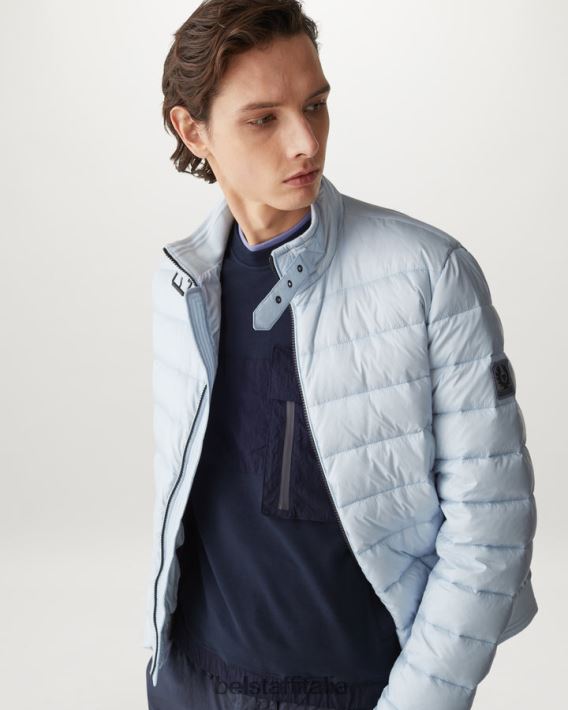 vestiario Belstaff felpa spinnaker inchiostro scuro in vello leggero uomini H2DD6J218