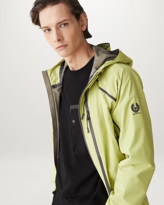 vestiario Belstaff girocollo pile di cotone asciutto nero uomini H2DD6J215