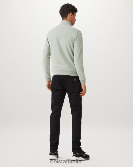 vestiario Belstaff jeans slim longton denim grezzo nero uomini H2DD6J313