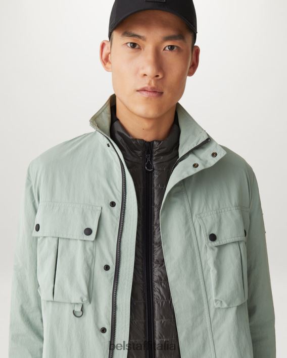 vestiario Belstaff cardigan con cerniera cotone pima nero uomini H2DD6J268