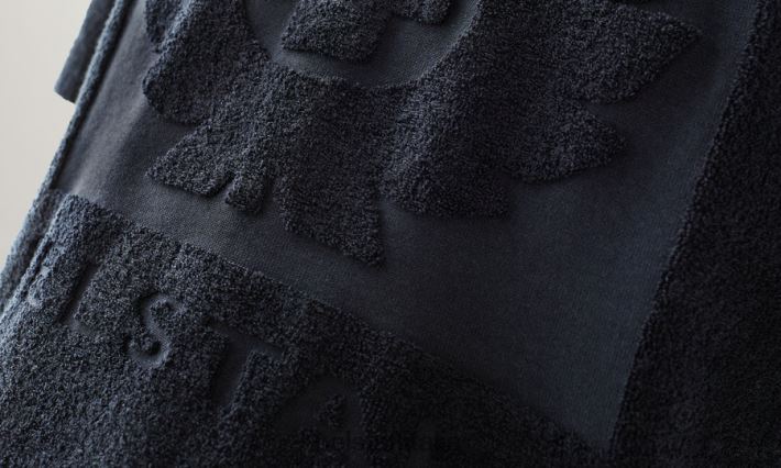 vestiario Belstaff maglietta della torretta spugna inchiostro scuro uomini H2DD6J151