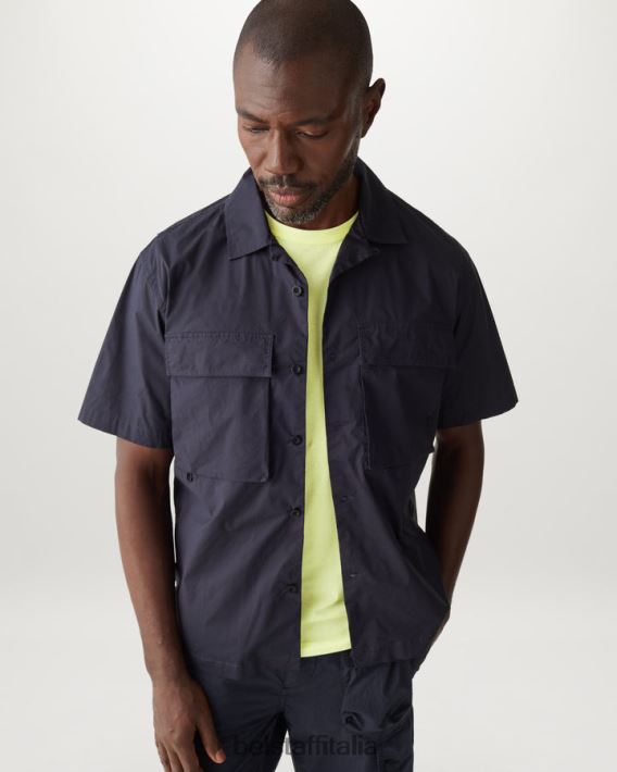 vestiario Belstaff maglietta jersey di cotone giallo limone uomini H2DD6J174