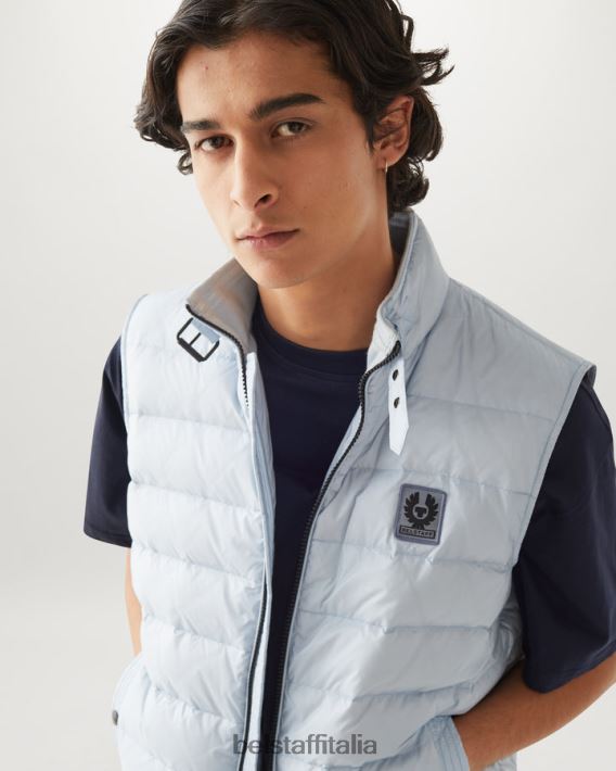 vestiario Belstaff maglietta severa jersey di cotone inchiostro scuro uomini H2DD6J170